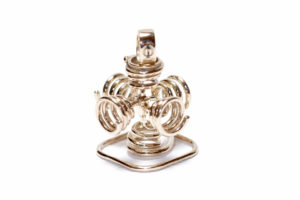 Field Stabilizer Small Pendant White Gold 18K