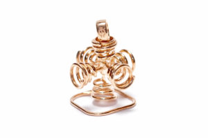 Field Stabilizer Small Pendant Rose Gold 18K