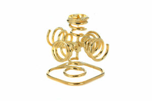 Field Stabilizer Medium Pendant Silver 925 Gold Plated